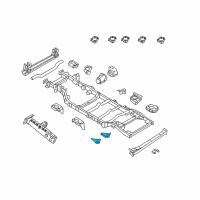 OEM 2013 Jeep Wrangler Bracket-Lower Control Arm Diagram - 68003478AA