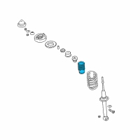 OEM Chrysler Sebring Cover-Suspension STRUT Diagram - MB864787