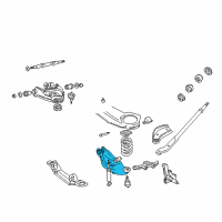 OEM 1991 Dodge B150 Arm Front Suspension Lower Control Complete Diagram - 4210585