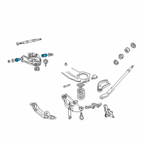 OEM 1998 Dodge B3500 BUSHING-Control Arm Diagram - 52106434AA