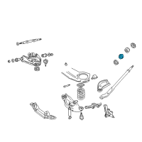 OEM 1991 Dodge B250 BUSHING Front Suspension Lower Cont Diagram - 4036909