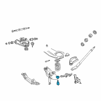 OEM 1987 Dodge D100 BALLJOINT-Lower Control Arm Diagram - 3837088AC