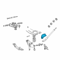 OEM 1995 Dodge B1500 Shock and Strut Mount Diagram - 4116590