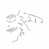 OEM 2007 Chevrolet Suburban 2500 Ground Cable Diagram - 20776810