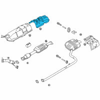 OEM 2019 Hyundai Sonata Protector-Heat Center Diagram - 28793-G8000