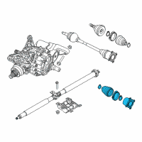 OEM Jeep Renegade Joint-Tripod Diagram - 68267182AA