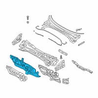 OEM Hyundai Panel Complete-Dash Diagram - 64300-D3000