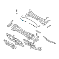 OEM 2019 Hyundai Tucson Hose Assembly-Windshield Washer Diagram - 98661-D3000