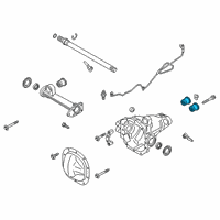 OEM Ford Mount Bushing Diagram - 7L1Z-3A443-C