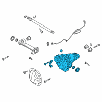 OEM 2013 Ford F-150 Axle Housing Diagram - CL3Z-3010-A