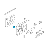 OEM 2014 Lincoln Navigator Mirror Switch Diagram - BL7Z-17B676-AA