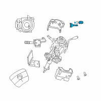 OEM 2009 Chrysler Aspen Cylinder-Ignition Lock Diagram - 68027525AA