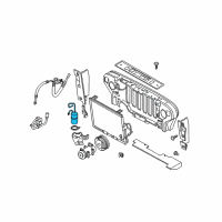 OEM 1997 Jeep Wrangler Line Diagram - 55036293