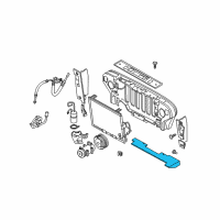 OEM 1999 Jeep Wrangler Seal-Condenser Diagram - 55036369AB