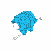 OEM Nissan Alternator Generator Diagram - 23100-5RA1B