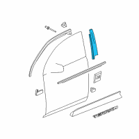 OEM 2014 Chevrolet Equinox Applique Diagram - 84006056