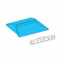 OEM 2018 Lexus IS300 Cover, Center Stop Lamp Diagram - 81977-53010-C0