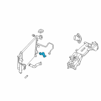 OEM Jeep Liberty Hose-Radiator Outlet Diagram - 55037948AE