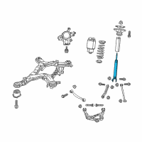 OEM 2011 Jeep Grand Cherokee ABSORBER-Suspension Diagram - 68084523AC