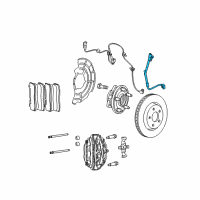 OEM Jeep Grand Cherokee Hose-Brake Diagram - 5290656AA