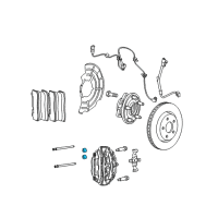OEM 2014 Chrysler 300 Boot-Disc Brake Diagram - 5174318AA