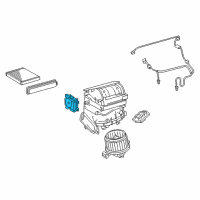 OEM Toyota RAV4 Servo Diagram - 87106-42170