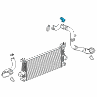 OEM 2016 Chevrolet Sonic Sensor Diagram - 55568175