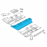 OEM 2021 Nissan Rogue Sport Floor-Front, Center Diagram - G4310-6MAMA