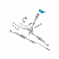 OEM Kia Soul Heat Protector Assembly Diagram - 572802K000