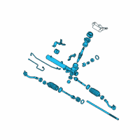 OEM 2013 Kia Soul Gear Assembly-Steering Diagram - 565002K001