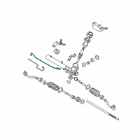 OEM 2011 Kia Soul Tube Assembly-Feed RH Diagram - 577522K000