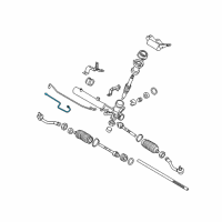 OEM 2011 Kia Soul Tube Assembly-Feed LH Diagram - 577512K000