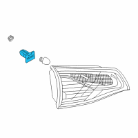 OEM 2022 Chevrolet Equinox Socket Diagram - 84619393