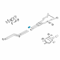 OEM 2015 BMW ActiveHybrid 5 Vibration Absorber Diagram - 18-30-7-591-466