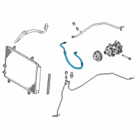 OEM 2015 Lexus ES350 Hose, Suction Diagram - 88712-33290