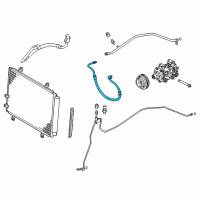 OEM 2013 Lexus ES350 Hose, Suction Diagram - 88712-33290