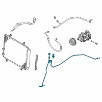 OEM 2015 Toyota Camry Liquid Line Diagram - 88710-06320