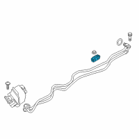 OEM 2017 BMW X3 Clip Diagram - 17-22-7-610-330