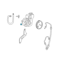 OEM 2001 Jeep Grand Cherokee Seal-Power Steering Pump Shaft Diagram - 4728247