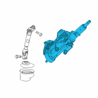 OEM 2016 Chevrolet Impala Steering Column Diagram - 19418834