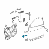 OEM 2015 Jeep Cherokee Check-Front Door Diagram - 68103030AD