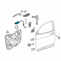 OEM 2020 Jeep Cherokee Handle-Door Interior Diagram - 6CK52SZ6AB