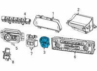 OEM Jeep Module Ki-Ignition Switch Diagram - 68379775AA