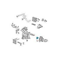 OEM Honda Fit Resistor, Blower Diagram - 79330-SAA-J01