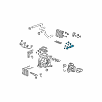 OEM Honda Fit Pipe Sub-Assy. Diagram - 80212-SAA-G01