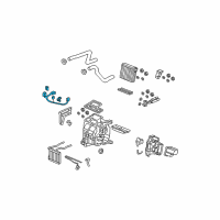 OEM 2007 Honda Fit Sub-Wire, Heater Diagram - 32157-SEL-T10