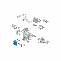 OEM 2007 Honda Fit Core, Heater Diagram - 79110-SAA-G02