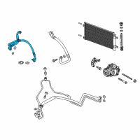 OEM Buick Encore Liquid Hose Diagram - 42588257