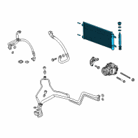 OEM 2020 Buick Encore Condenser Asm-A/C Diagram - 95321794