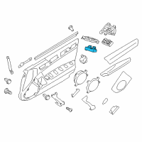 OEM 2015 Scion FR-S Window Switch Diagram - SU003-05134